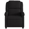Relaxation Armchair Black Fabric