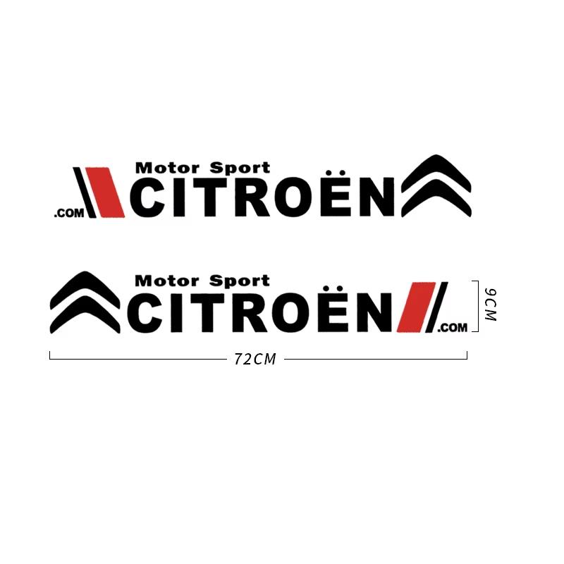 Kreative Ganzkörper-Autoaufkleber für Citroen C1 C2 C3 C4 C5 C6 C8 C4L DS3 DS4 DS5 DS6 Auto-Haube Sport-Styling Aufkleber Auto-Tuning
