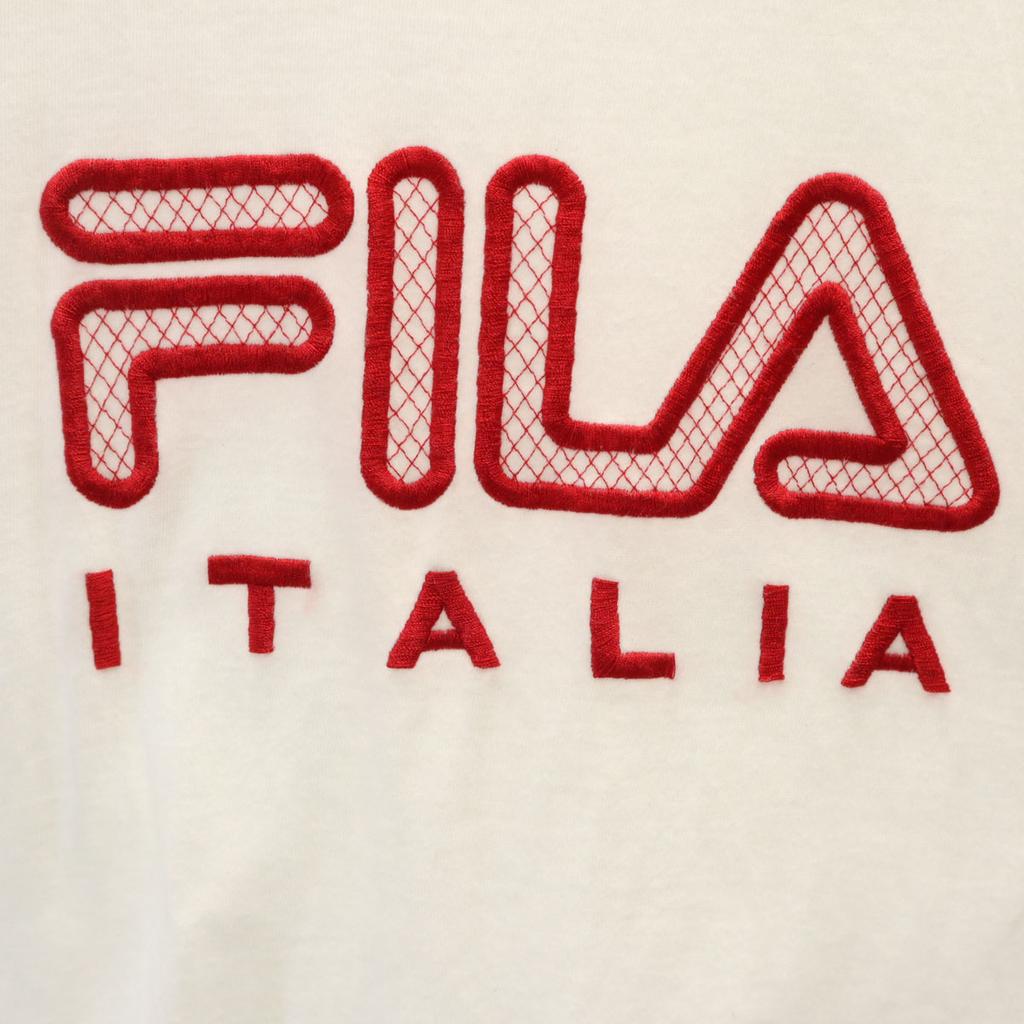 Fila 90s Made In Italy Old Short Sleeve T-shirt White Men's Used
