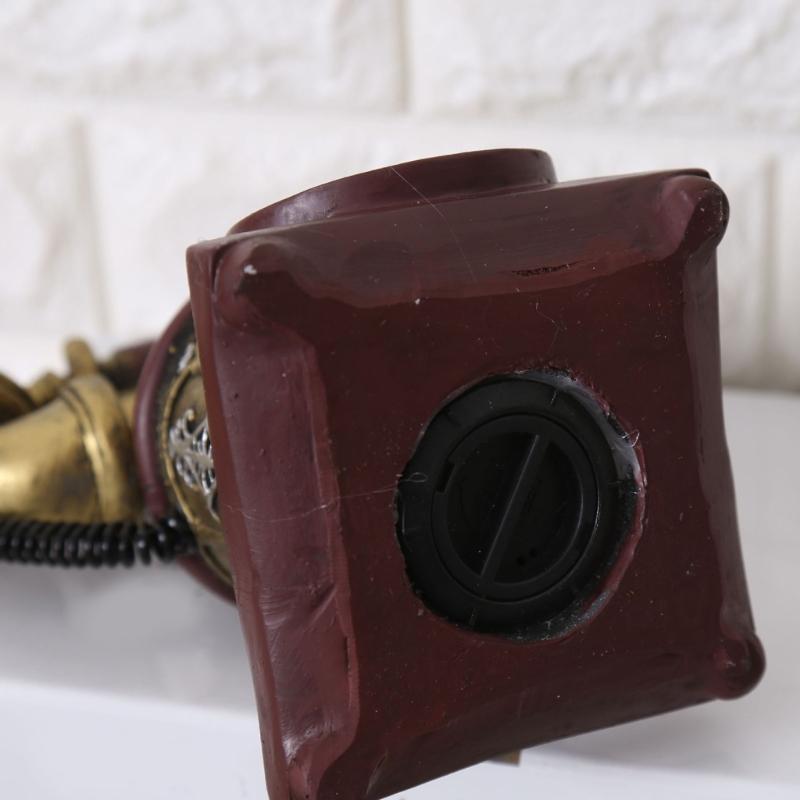 Antique Styles European Phone Replicas Ornate Craftsmanships Resins Desk Decoration For Themed Interior Display
