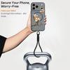 INS Floral Pattern Hand Strap Case For iPhone 17 Pro Max iPhone 16 15 14 13 Pro Max Magnetic For Magsafe Hybrid TPU+PC Matte Cover