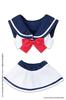 Pureneemo 1/6 PNS Sailor Bikini Set White X Navy (for Dolls)