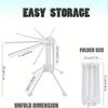 1pc Collapsible Pasta Drying Rack, Noodle Stand with 10 Bar Handles Spaghetti Dryer Stand, Household Noodle Dryer Rack Hanging for Home Use Kitchen