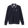 Champion Long Sleeve Polo Size UV for Golf Women's Shirt, CW-AG407, Navy, L, Protection, Quick-Drying, Warm, One-Point Logo,