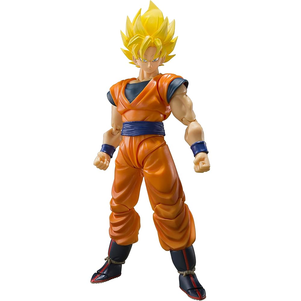 

TAMASHII NATIONS S.H. Figuarts Dragon Ball Z Super Saiyan Full Power Goku 140mm PVC ABS Action Figure