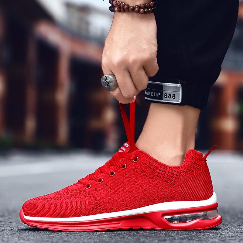 Spring and summer mesh shoes, youth white sneakers, mesh running shoes, student leisure