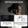 MOJAWA "Run Plus" headphones, sports, waterproof, with MP3, voice assistant, black