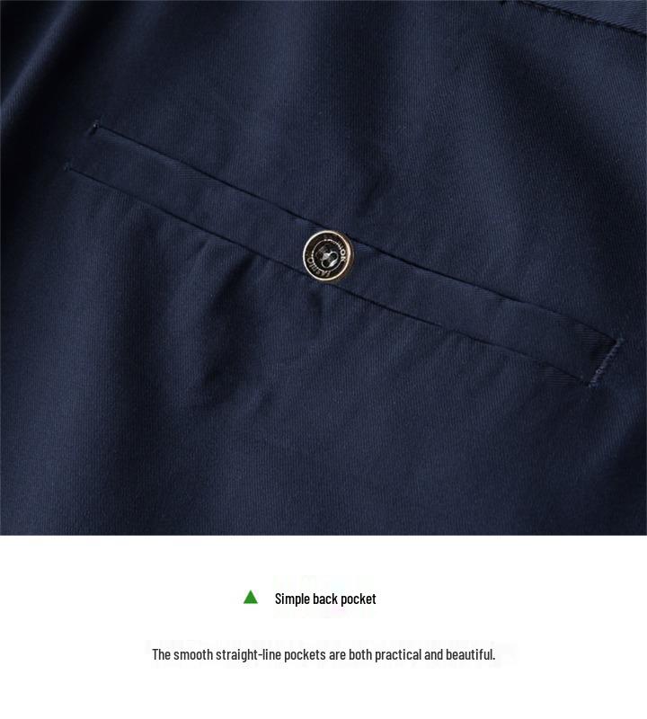 Men's Summer Thin Straight-Cut Ice Silk Pants