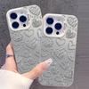 English Love Applies To Iphone14pro Apple 15 Mobile Phone Case 13 Personalized All-inclusive Xsmax Color Silver 16 New Models