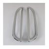For Mazda 3 Mazda3 Axela M3     Car ABS Chrome/Carbon Fiber Cover Trim Back Tail Rear Fog Light Lamp Frame Stick