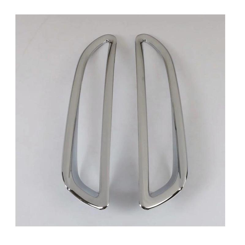 For Mazda 3 Mazda3 Axela M3     Car ABS Chrome/Carbon Fiber Cover Trim Back Tail Rear Fog Light Lamp Frame Stick