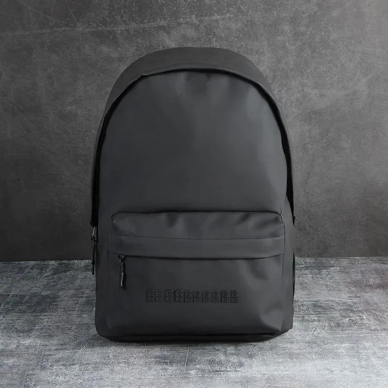 Men'S Embossed Logo Backpacks Female Multi-Pocket Casual Women Luxury Design Travel Bags High Quality Schoolbag Book Knapsacks