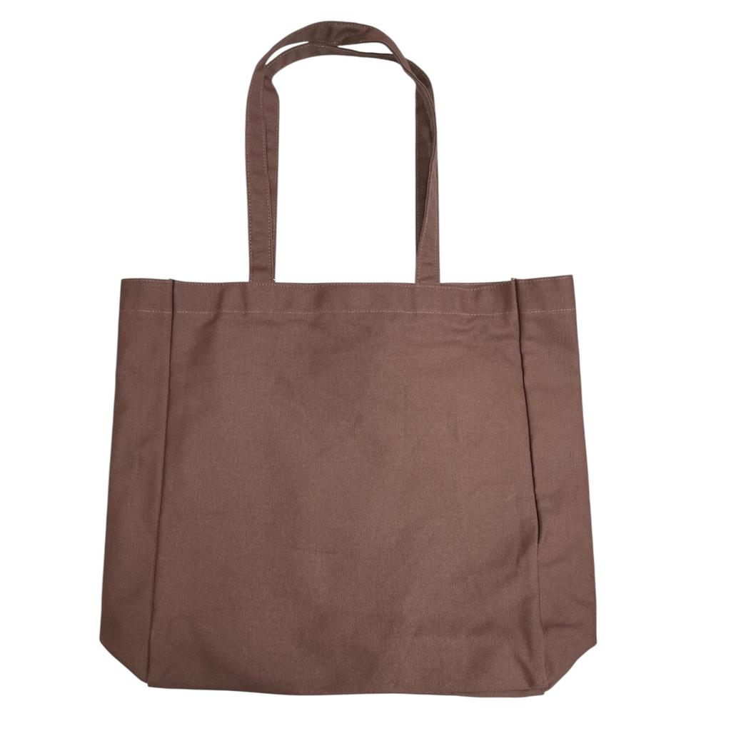 Marimo Craft Miffy Dolce Series Tote Bag, Brown, Approx. W320 x H380 x D10mm (DBM-3070)
