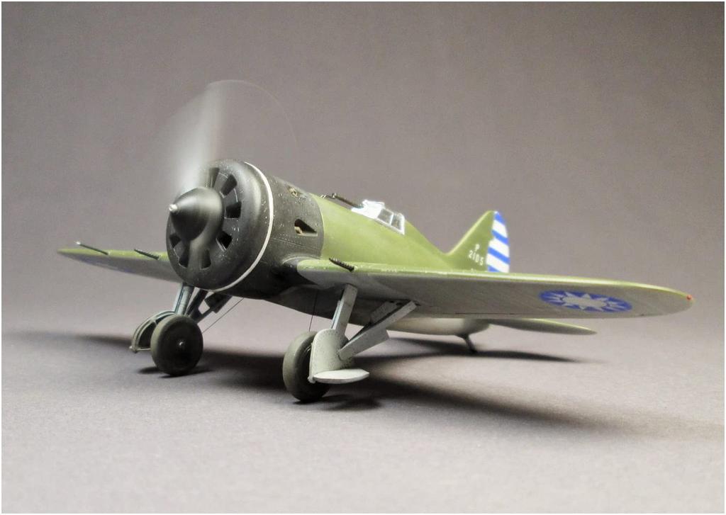 Clear Prop 1/72 Republic of China Air Force I-16 Type 5 Early Model Plastic Model CPU72024 Molded Color