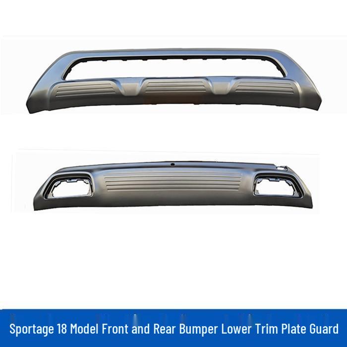 Sportage Front & Rear Bumper Guard Trim Kit for 2019-2020 Models Front Bumper Lower Trim/Painted