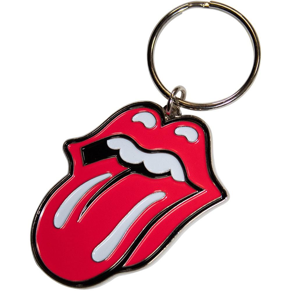 The Rolling Stones Klasická kľúčenka s logom