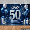 50th Birthday Celebration Theme Background Suitable for Indoor and Outdoor Birthday Parties