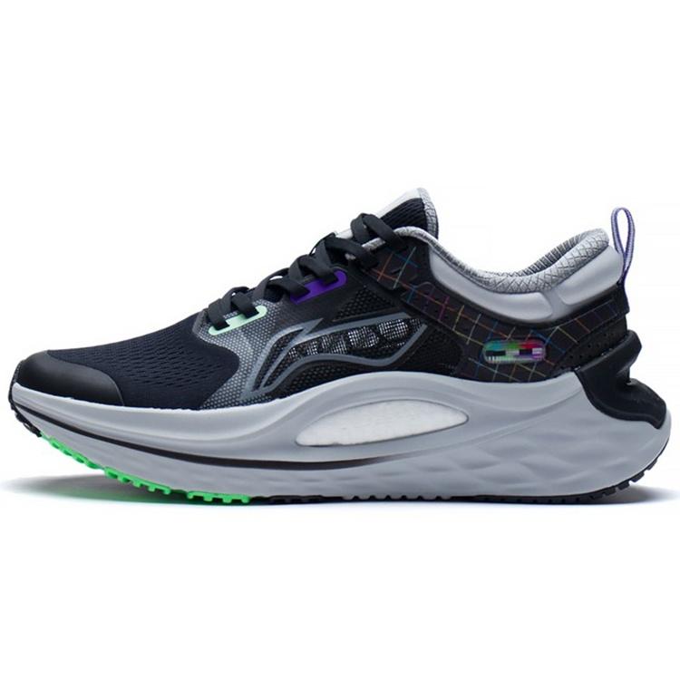Li-Ning Furious Rider 6  Black Grey  Men s ARZS001-11 EU 45