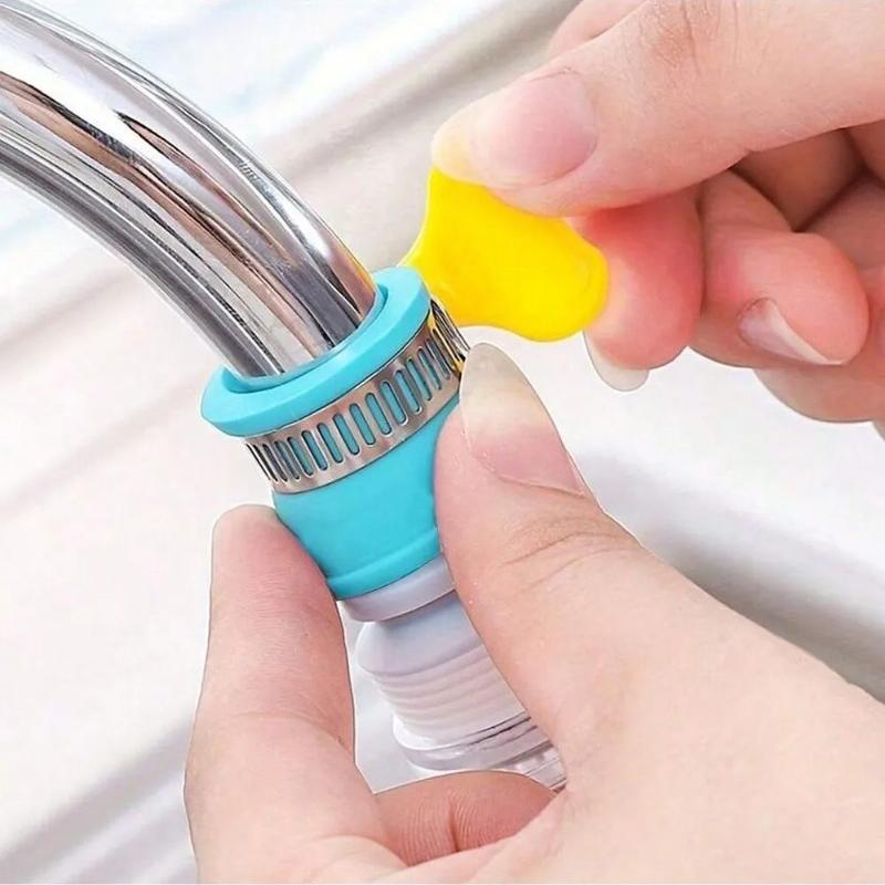 1pcs Faucet Splash Proof Faucet Kitchen and Household Showerhead Universal Tap Water Connector Extender Rotary Water Purifier