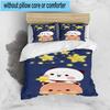 3PCS Bobo Dudu In Love  3pcs Bedding,Including 3PCS Duvet Cover And 2pcs Pillowcases Perfect for Christmas,Ideal for Bedroom, Dormitory