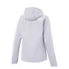 Li Ning Running Series Windproof Water-Repellent Hooded Softshell Jacket Women Jackets Sea-Salt-Purple AFDVG72-2