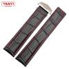 Genuine Leather Bracelet 19mm 20mm 22m for Tag Heuer Watchband Men Wristwatches Band Accessories Fold Buckle Leather Watch Strap