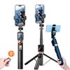 Kabelloser Selfie-Stick-Stativständer mit kleinem Bildschirm-Casting-Selfie-Monitor Bluetooth-Fernbedienung für Smartphone-Selfie