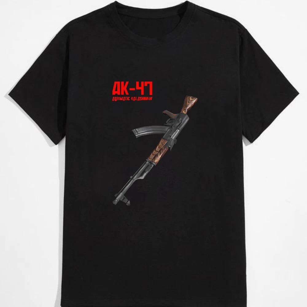 Kalashnikov tshirt made in usa sizes s to 5xl casual military style S