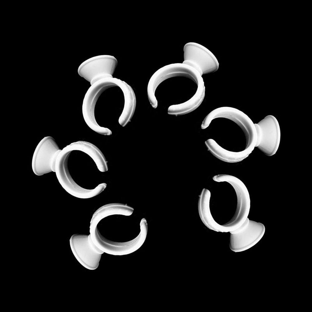 Disposable Eye Lashes Eyelash Pallet Glue Ring Grafting Eyelash Tool Glue Pallet Eyelash Extensions