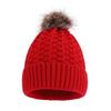 Thicken Knitted Hats Coldproof Crochet Cap Fashion Winter Hat  Women