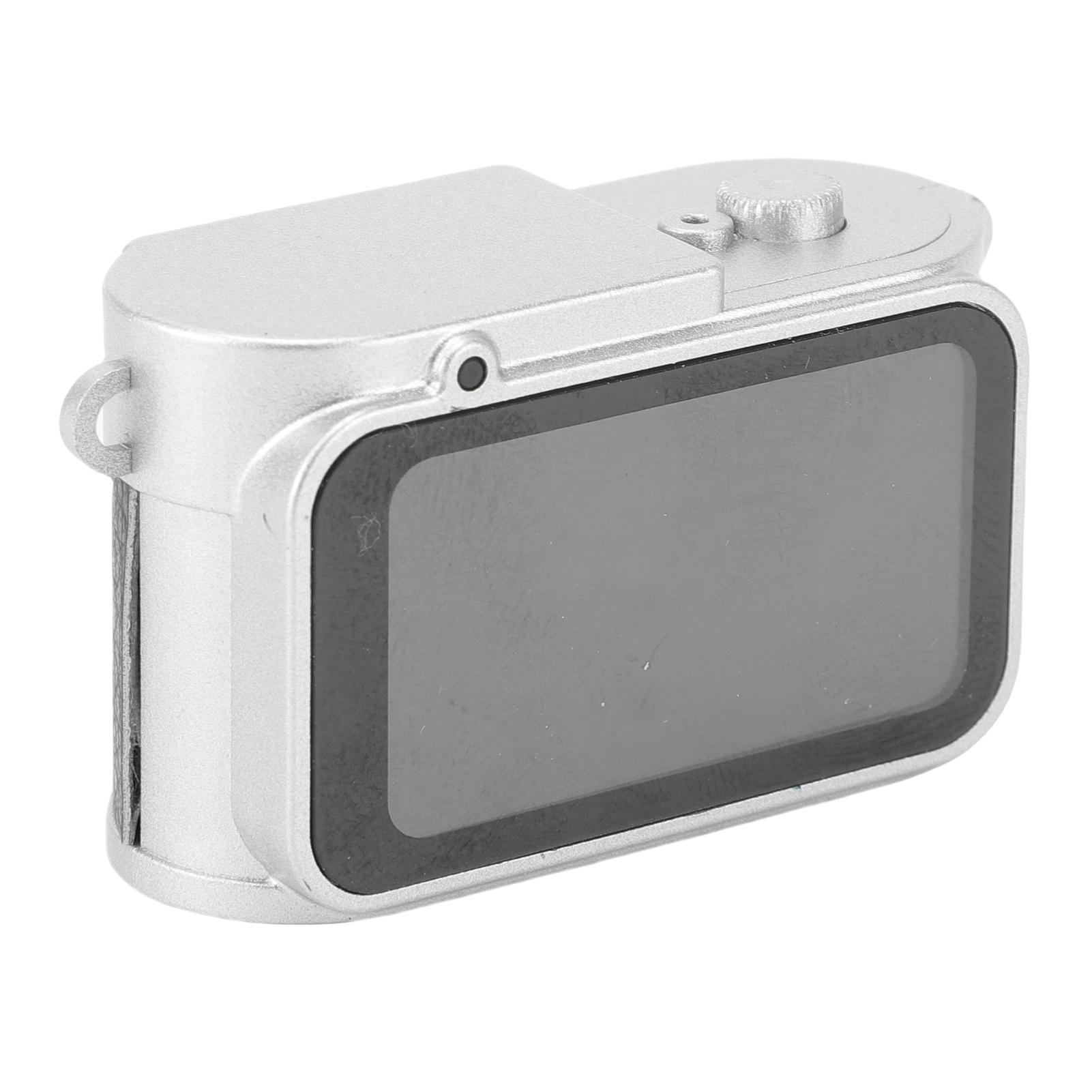 Small Keychain Digital Camera 2K HD Retro Compact Portable Video Recorder Camera for Travel Study Recording