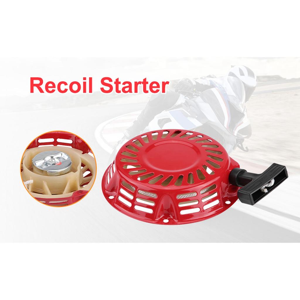 Recoil Pull Starter for 2KW 168F Gasoline Generator Pull Start Assembly