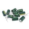 10pcs 450V 10UF Capacitor 10X17MM(0.39x0.67in) High Frequency Aluminum Electrolytic Capacitors for TV, LCD Monitor, Game