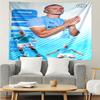 Haaland Tapestry Hanging for Bedroom,Livingroom, Playroom,Decor Art Room Wall Tapestry Holiday and Birthday Gifts