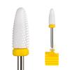 5-Piece Ceramic Nail Drill Bits Set for Manicure & Pedicure