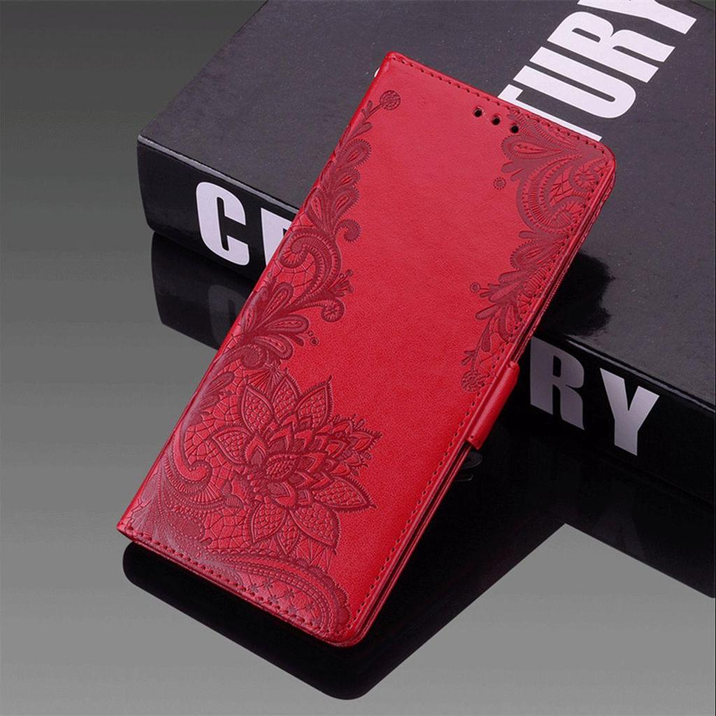 Lace Floral Print PU Leather Flip Wallet Phone Case for Xiaomi Mi 11 Lite 5G NE,5G,4G Cover