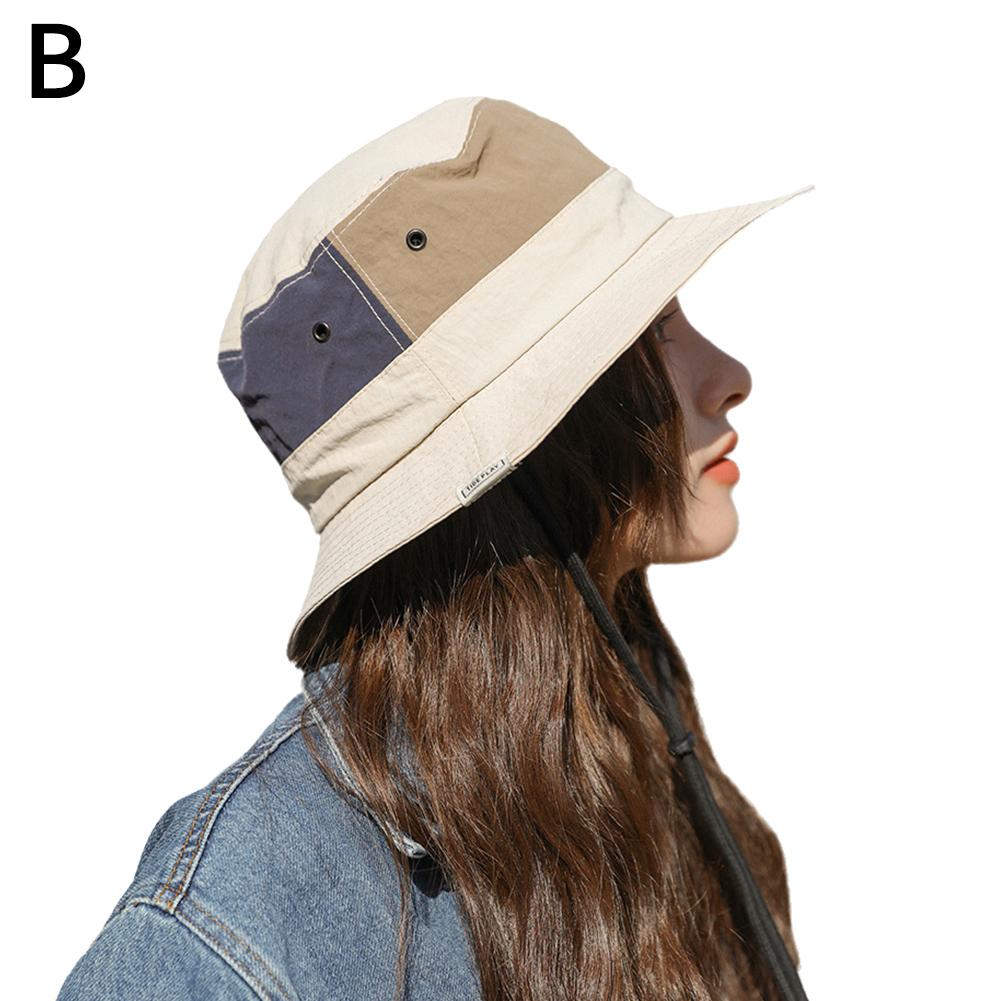 Japanese Quick-drying Packable Hat Fisherman Hat Women Summer Sun Hanging Bag Mountaineering Leisure Vacation Visor Basin Hat