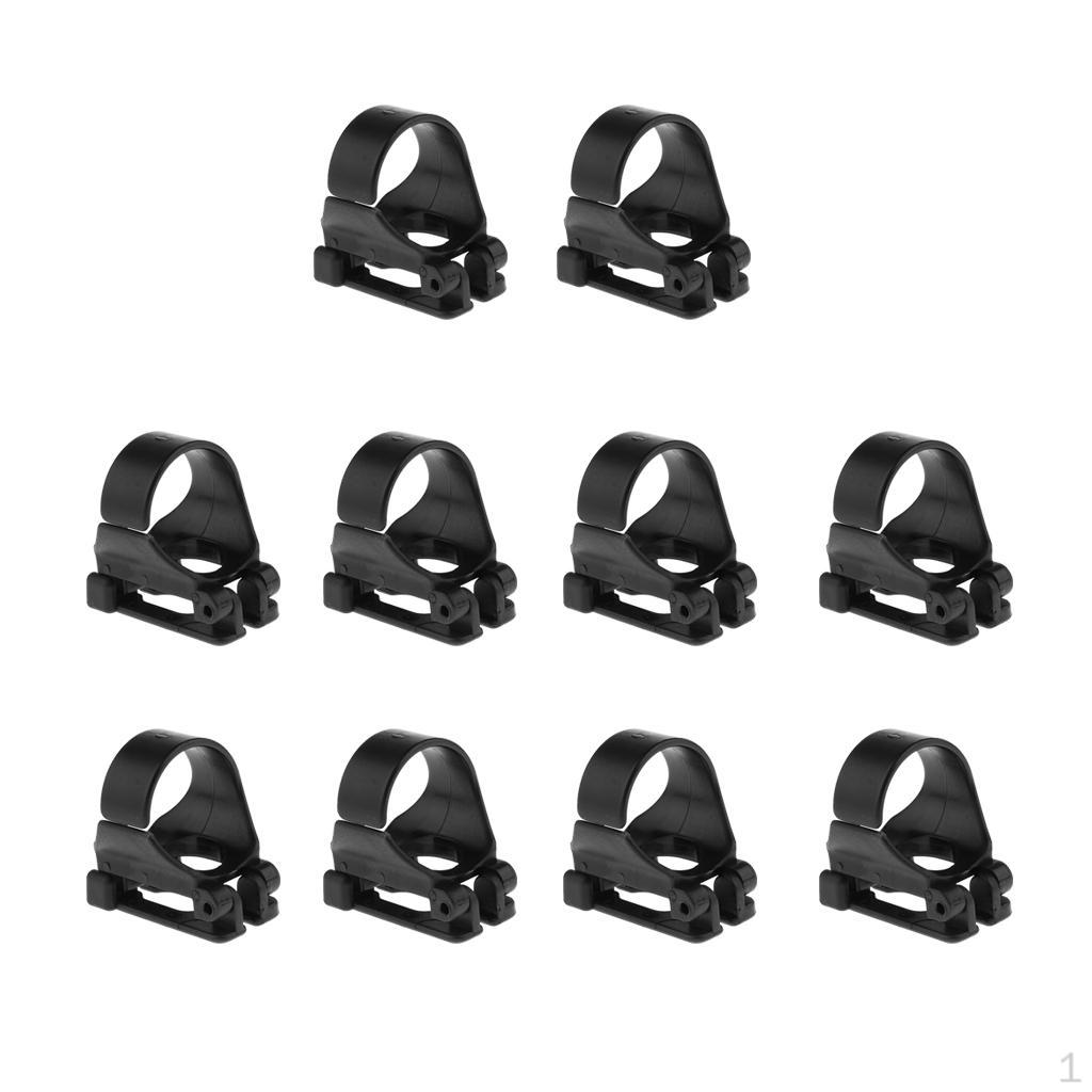 

Bulk 10 Snorkel Keeper Tube Holder for Attachment to strap - sturdy and durable use
