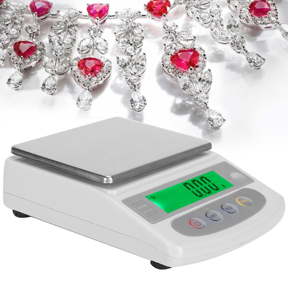 500g/0.01g Digital Jewelry Scale Mini Portable Electronic High Precision Gram Scale
