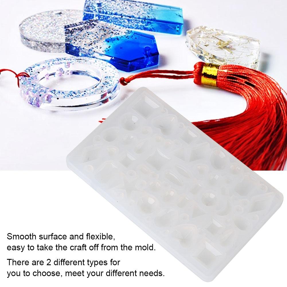 DIY Epoxy Resin Making Silicone Mold Decoration Jewelry Pendant Making Accessory (Type A)