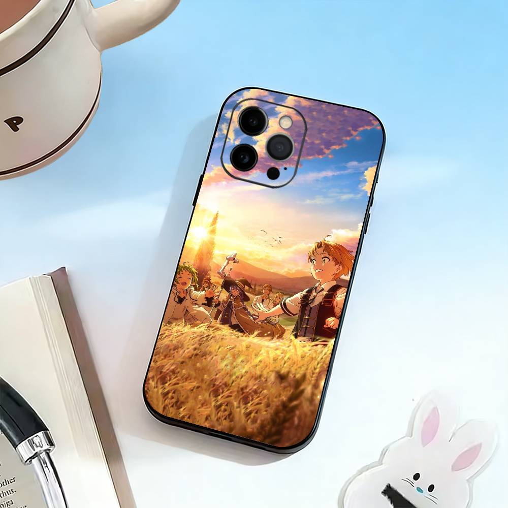 Mushoku Tensei-RG-RM  Phone Case For iPhone 17, 16,15,14,13,12,11 Plus,Pro Max, Others Soft Black Cover