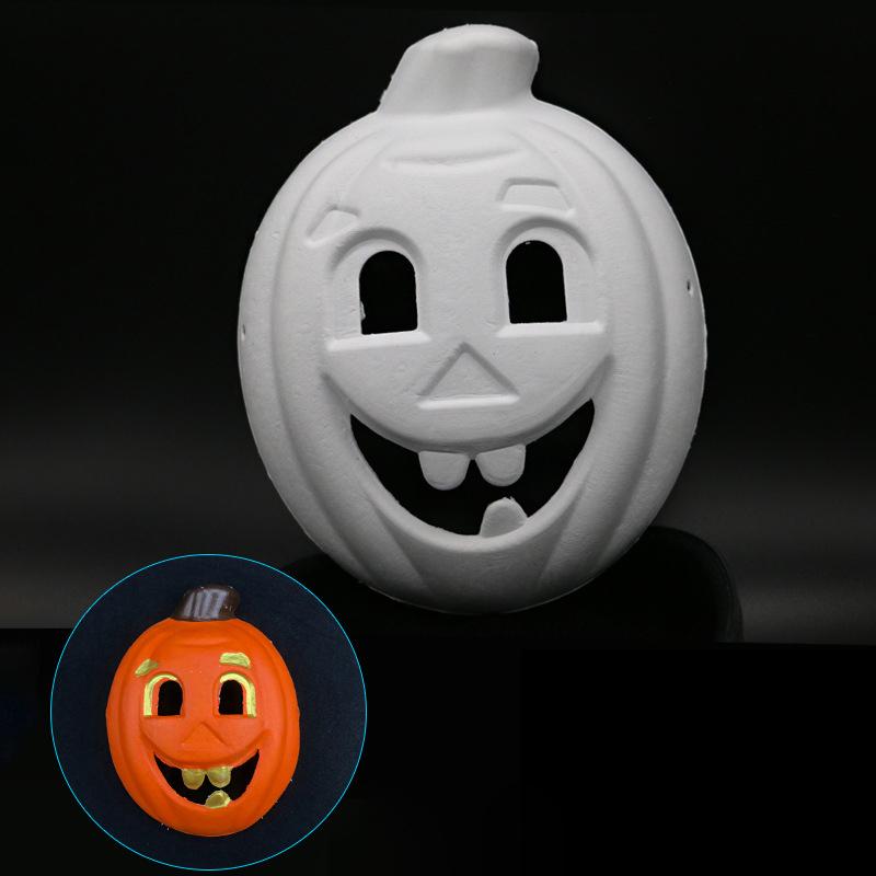 DIY Maska Bílá Ručně Malovaná Maska Buničinová Maska Prázdná Maska Maska Bílý Embryo Malovaná Ručně Malovaná Maska