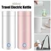 Travel Electric Kettle 475ml Stainless Steel Vacuum Insulated Cup Auto Off Electric Kettle Water Boiler Bottle for Tea Coffee