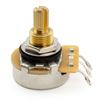 CTS 450G A500K Brass Standard Split Shaft Potentiometer for Electric Guitar and Bass 3/8" 10% A-Curve