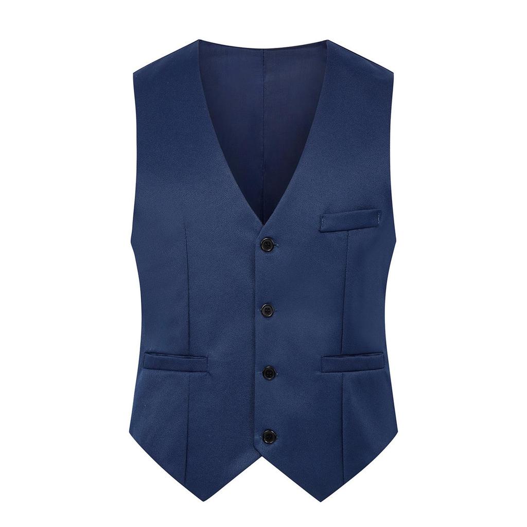 Vesty pro muže Slim Fit Pánská obleková vesta Mužská vesta Gilet Homme Neformální obchodní bunda bez rukávů