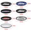 Ny 2026 Bilklistermärke Aluminium Bilemblem 12,5x5cm för Ford Ranger Explorer Focus 3 Fiesta Fusion Escape Kuga Transit Edge Mondeo