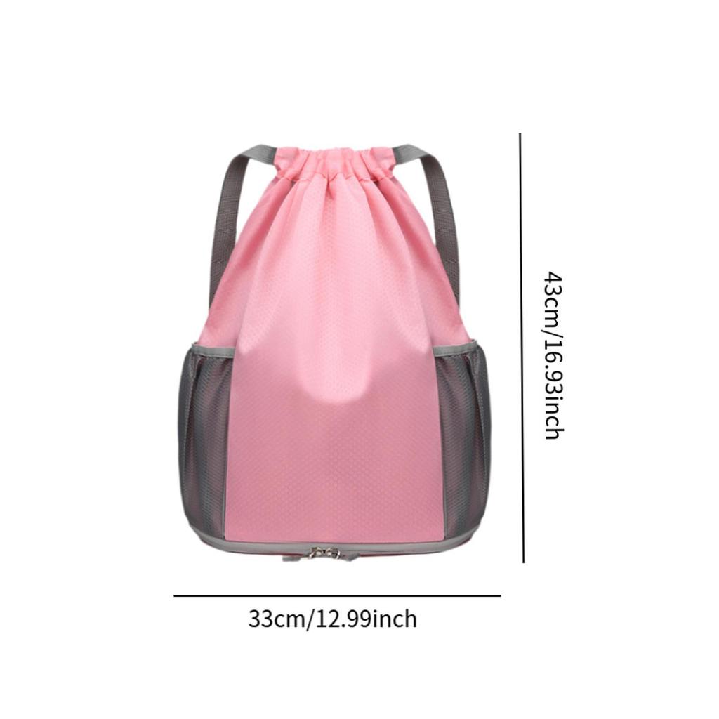 Waterproof Sports Bag With Wet Storage Pocket Shoes Compartment For Gym Yoga Swimming Pool Women Men