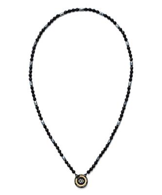 THEO Halskæde LUSSO Sort 52cm