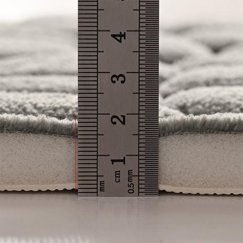 Cobblestone Embossed Bath Floor Mat Super Absorbent Non-slip Bath Mat Memory Foam Rebound Toilet Bathroom Door Mat 40x60/50x80cm