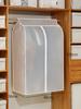 Clothing Dust Cover Transparent Dress Clothes Garment Dust Cover Hanging Organizer Waterproof Dustproof Clothes Wardrobe Storage